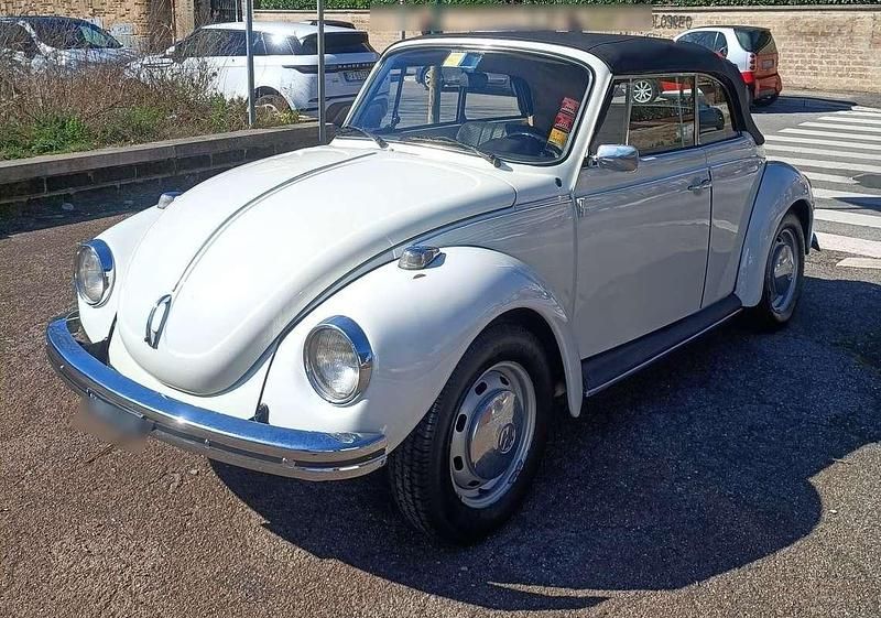Usata VW Käfer Karmann 44 CV (32 kW) 1972 Bianco Cabrio