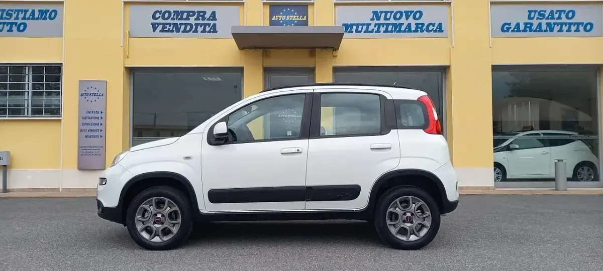 Usata Fiat Panda 4x4 Lounge 95 CV (69 kW) 2016 Bianco Utilitaria
