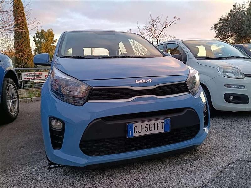 Usata Kia Picanto Urban 67 CV (49 kW) 2022 Blu/azzurro Utilitaria