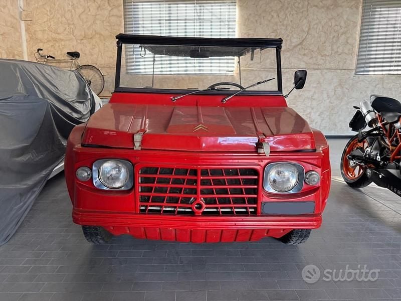 Usata Citroën Méhari 1970 Rosso Cabrio