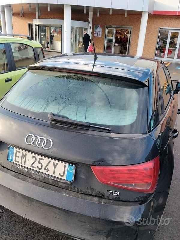 Usata Audi A1 90 CV (66 kW) 2012 Nero Utilitaria