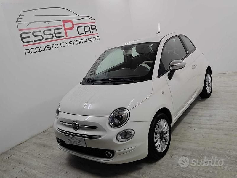 Usata Fiat 500 Lounge 69 CV (50 kW) 2017 Bianco Utilitaria