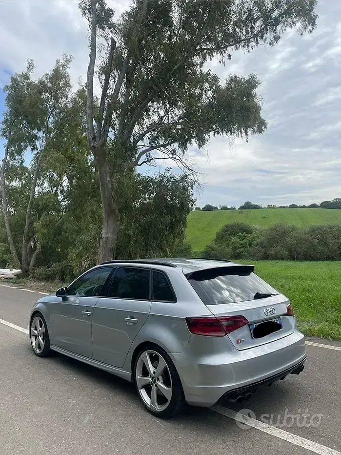 Usata Audi S3 300 CV (220 kW) 2014 Grigio Berlina