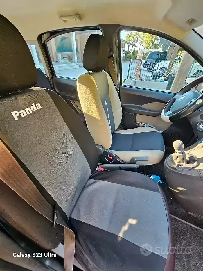 Usata Fiat Panda 60 CV (44 kW) 2008 Nero Utilitaria