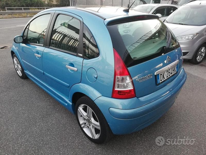 Usata Citroën C3 Exclusive 73 CV (53 kW) 2007 Blu Berlina