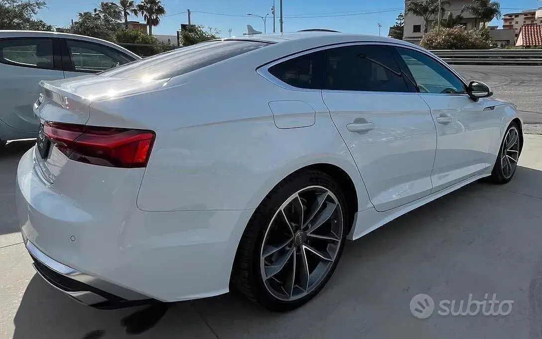 Usata Audi A5 Ambiente 190 CV (139 kW) 2020 Bianco Coupé