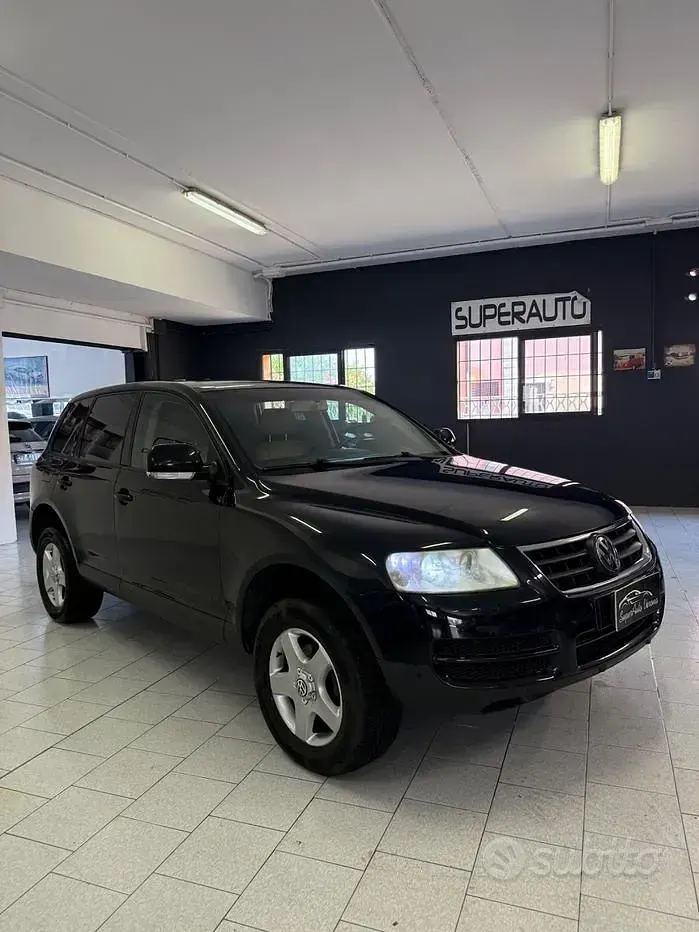 Usata VW Touareg R 174 CV (127 kW) 2004 Nero SUV