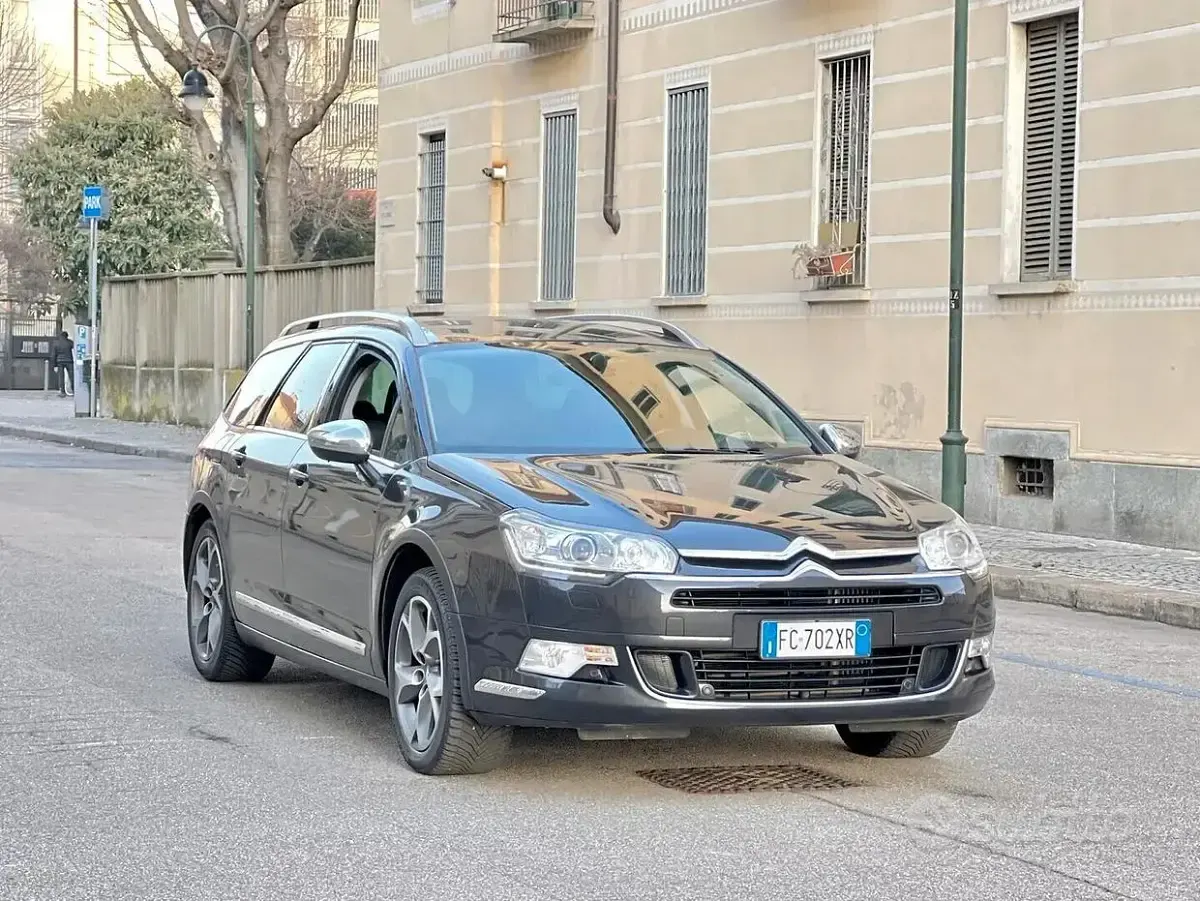 Usata Citroën C5 XTR 181 CV (133 kW) 2016 Grigio shark metallizzato Station wagon