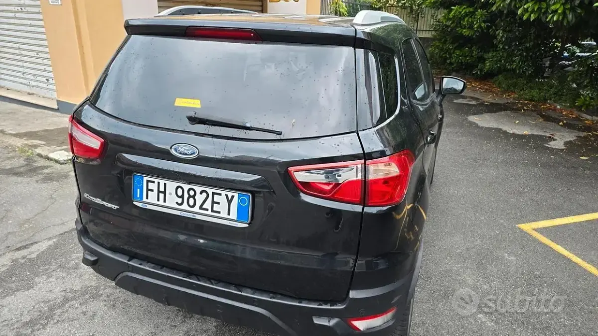Usata Ford Ecosport Titanium S 95 CV (69 kW) 2017 Nero SUV
