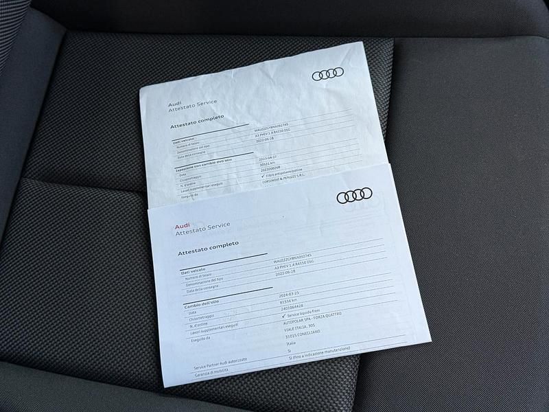 Usata Audi A3 150 CV (110 kW) 2022 Bianco Berlina