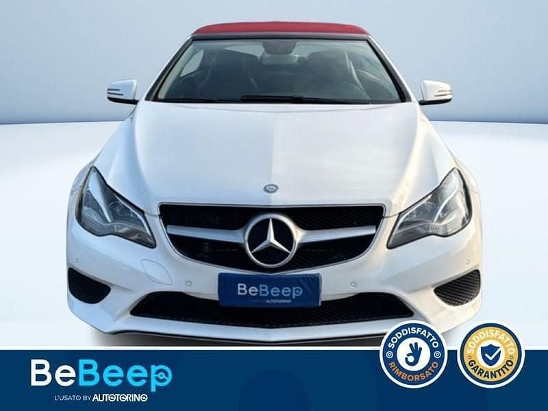 Usata Mercedes E220 169 CV (124 kW) 2016 Bianco Cabrio