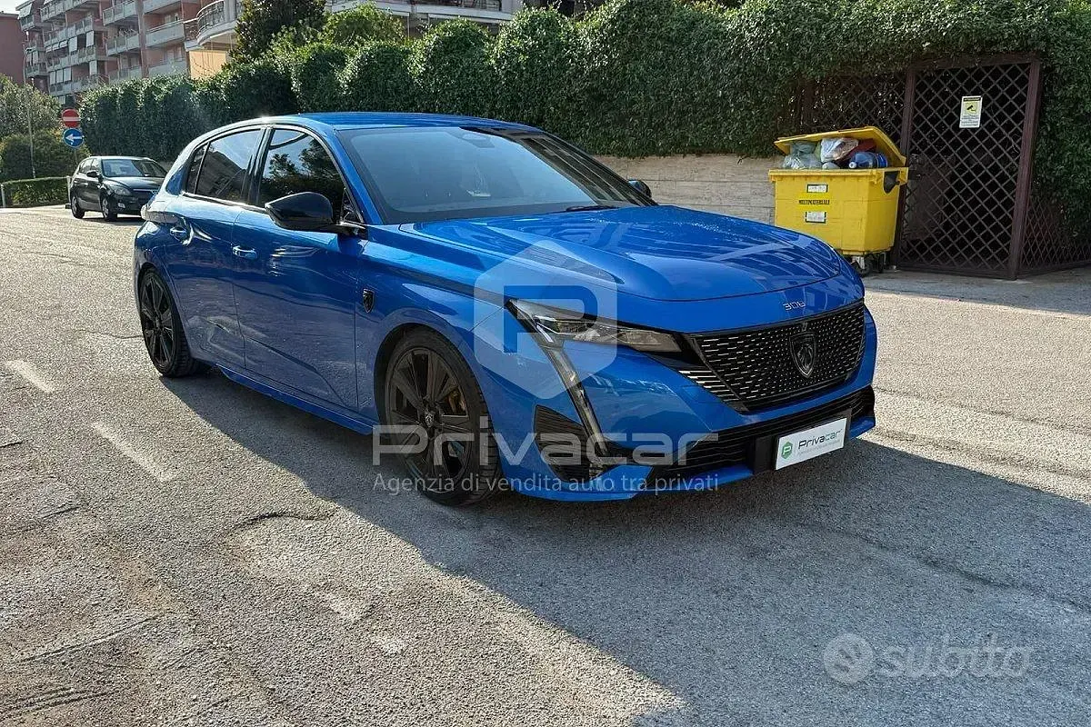 Usata Peugeot 308 GT 131 CV (96 kW) 2022 Bluazzurro Utilitaria