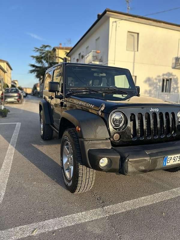 Usata Jeep Wrangler Rubicon 200 CV (147 kW) 2013 Nero SUV