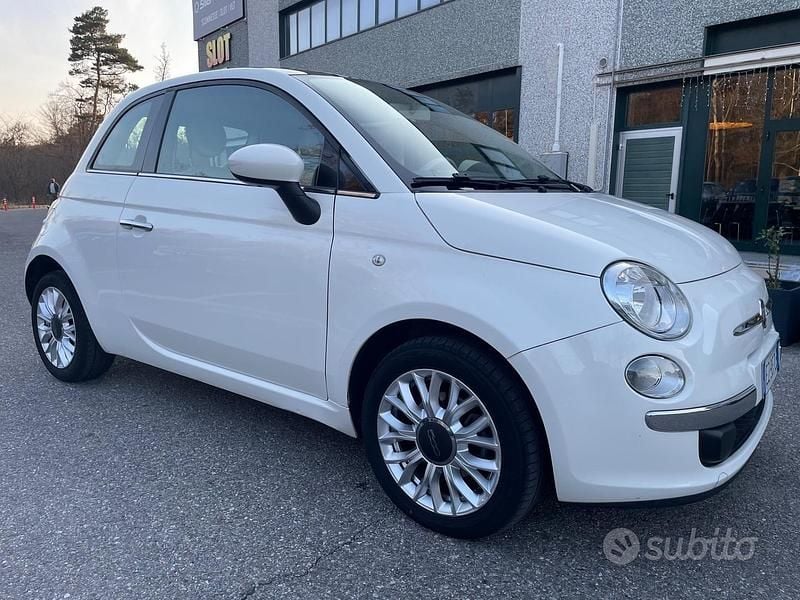 Usata Fiat 500 Lounge 95 CV (69 kW) 2015 Bianco Berlina