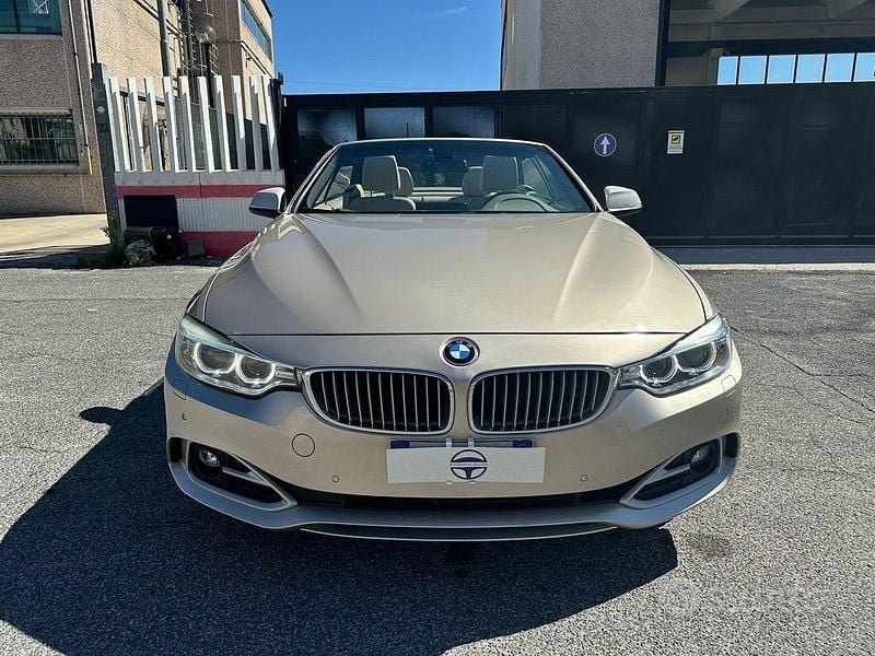 Usata BMW 420 Luxury Line 184 CV (135 kW) 2014 Grigio Cabrio