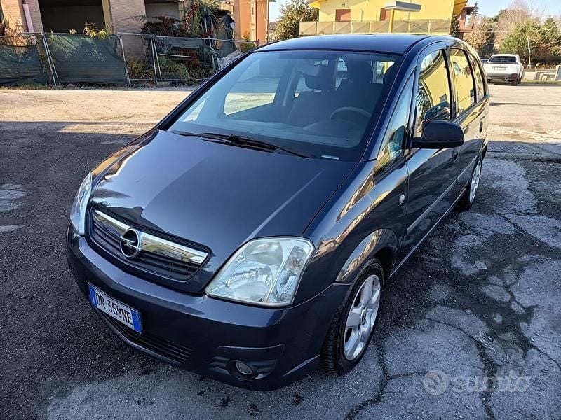 Blu Usata 2008 Opel Meriva Enjoy Monovolume | 1900 € (Buon prezzo) - Immagine 1/4