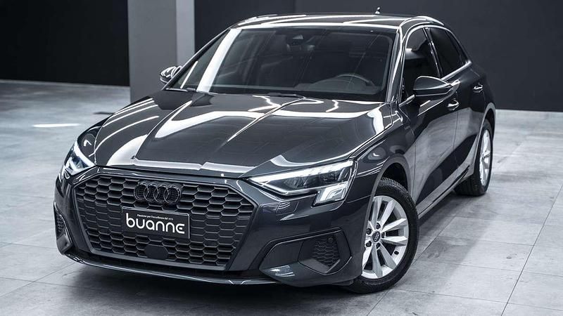 Usata Audi A3 Cabriolet Ambiente 116 CV (85 kW) 2020 Grigio scuro metallizzato Cabrio