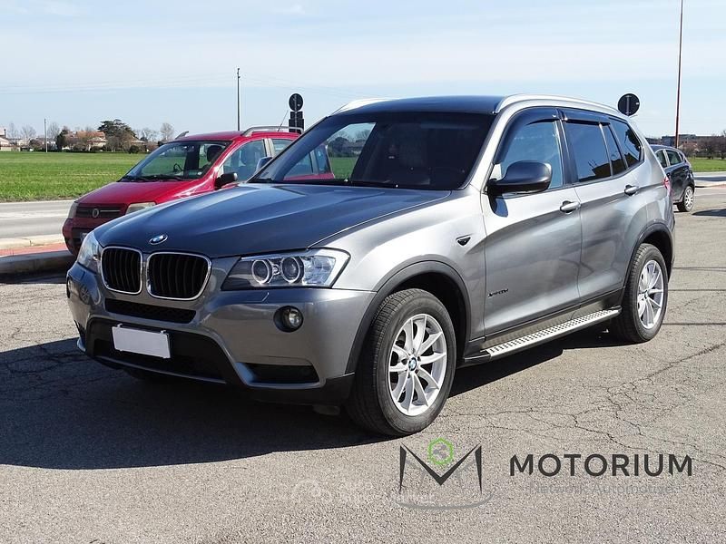 Usata BMW X3 Efficient Dynamics 184 CV (135 kW) 2013 Grigio SUV