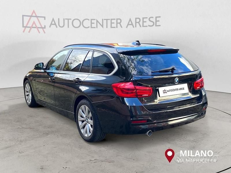 Usata BMW 316 Advantage 122 CV (89 kW) 2019 Nero metallizzato Station wagon