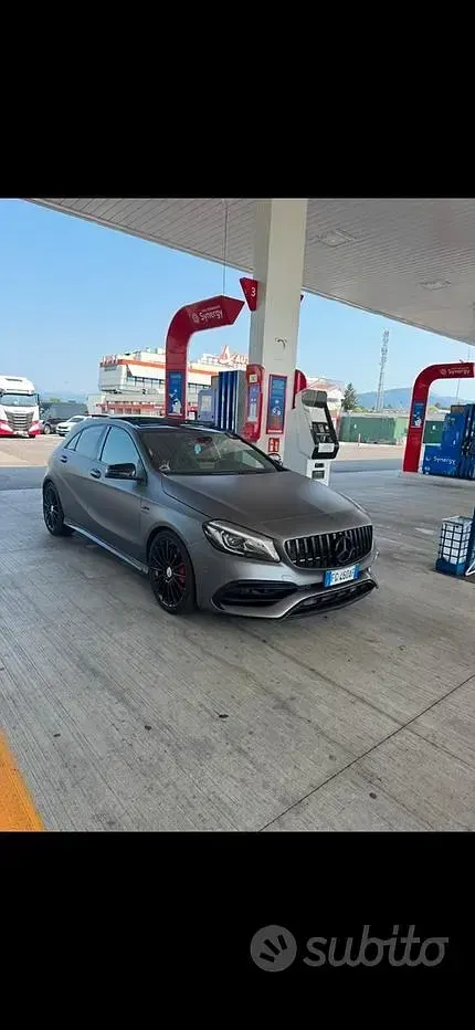 Usata Mercedes A45 AMG AMG 381 CV (280 kW) 2016 Grigio Utilitaria