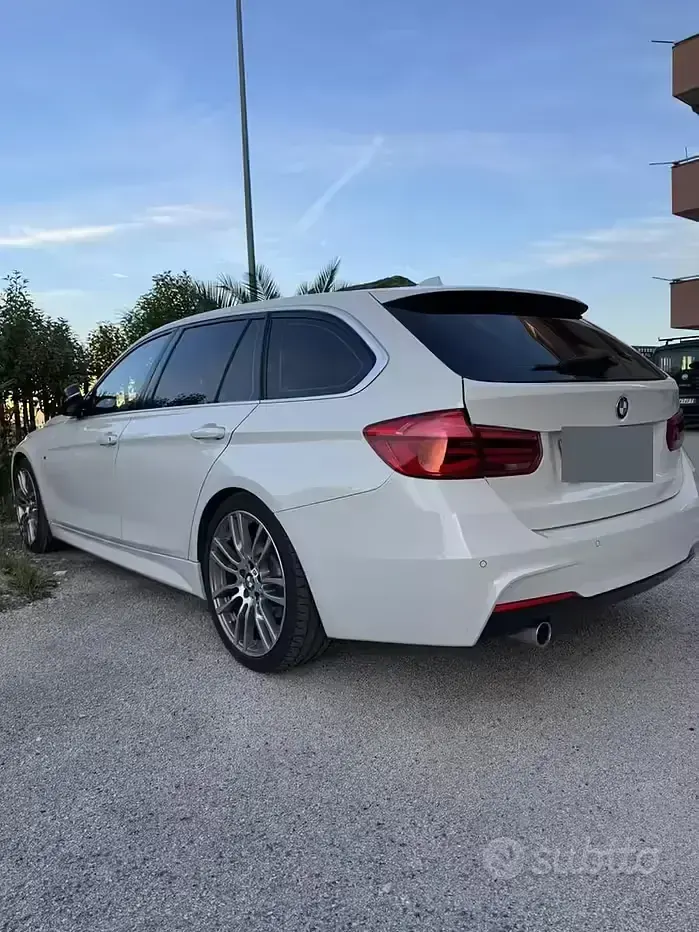 Usata BMW 318 M Sport 150 CV (110 kW) 2015 Bianco Station wagon