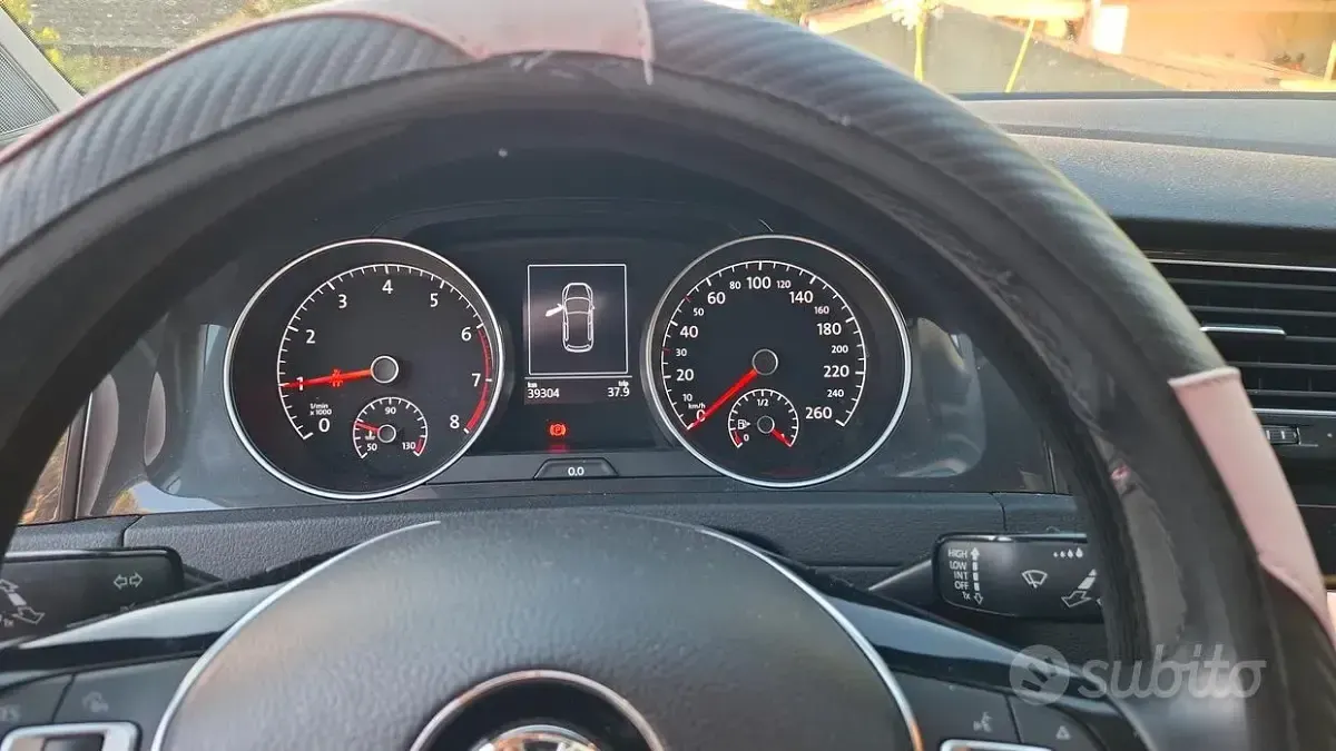Usata VW Golf VII 115 CV (84 kW) 2019 Bianco Berlina