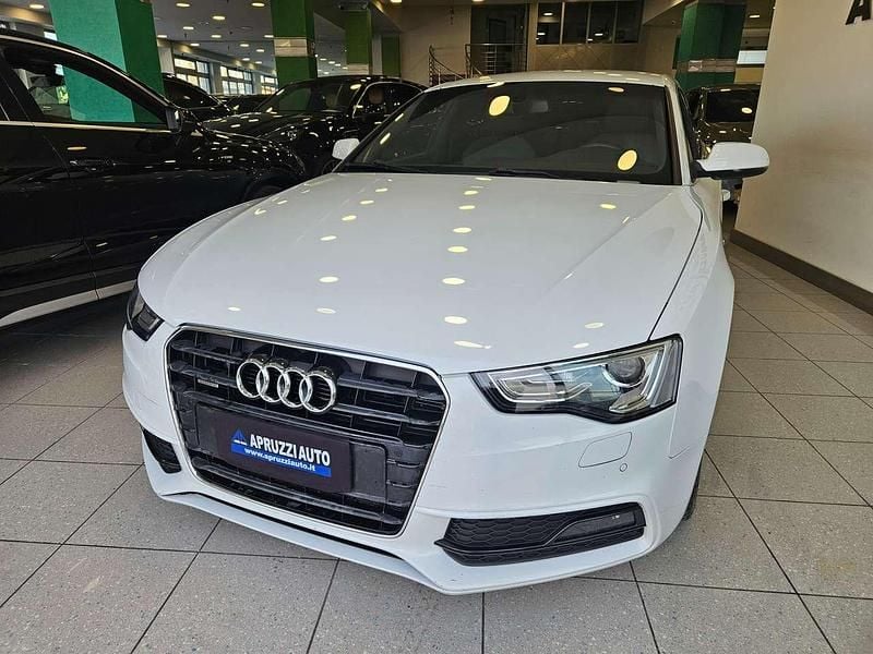 Usata Audi A5 Sportback Ambiente 190 CV (139 kW) 2015 Bianco Utilitaria