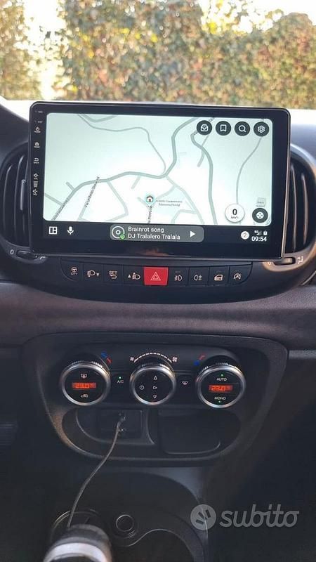 Usata Fiat 500L Living 120 CV (88 kW) 2014 Verde Monovolume