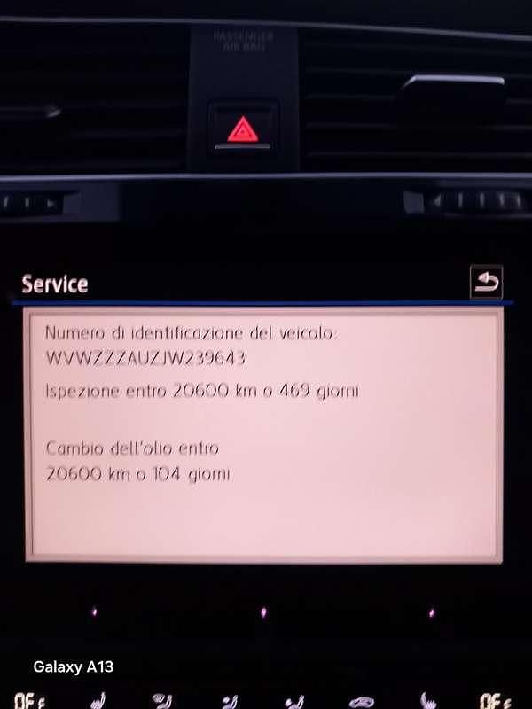 Usata VW Golf VII Highline 150 CV (110 kW) 2018 Berlina