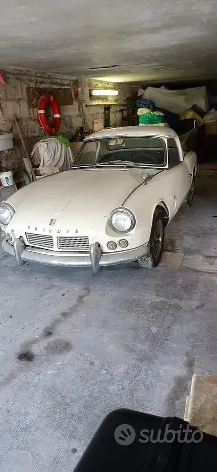 Usata Triumph Spitfire 1960 Bianco Cabrio
