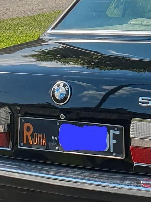 Usata BMW 524 116 CV (85 kW) 1984 Nero Berlina