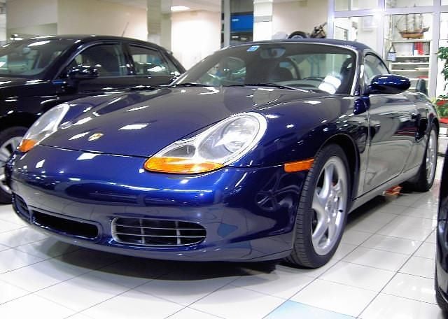 Usata Porsche Boxster S 252 CV (185 kW) 2000 Blu met. Cabrio