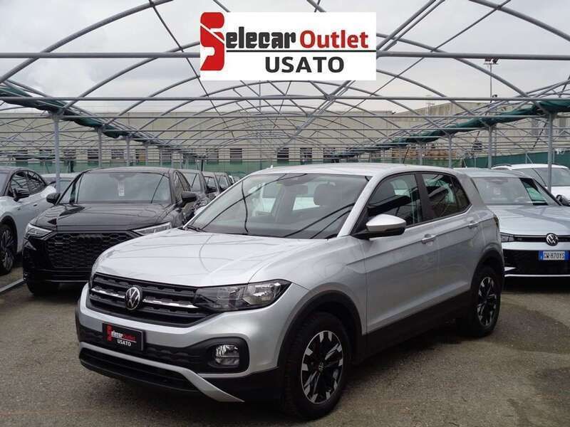 Argento Usata 2022 VW T-Cross SUV | 17.500 € (Buon prezzo) - Immagine 1/4