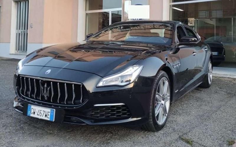 Usata Maserati Quattroporte GranLusso 275 CV (202 kW) 2017 Nero Berlina