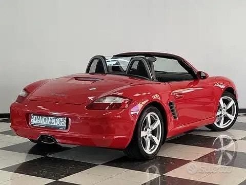 Usata Porsche Boxster 245 CV (180 kW) 2008 Rosso Cabrio