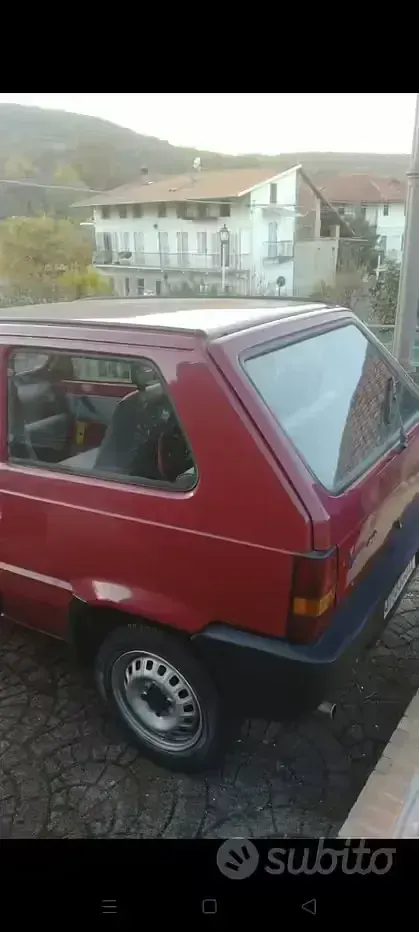 Usata Fiat Panda 34 CV (25 kW) 1987 Rosso Utilitaria