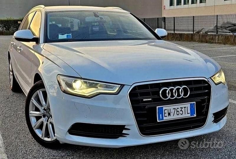 Usata Audi A6 245 CV (180 kW) 2014 Bianco Station wagon