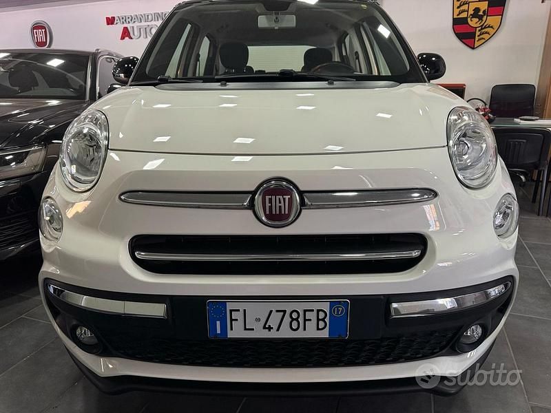 Usata Fiat 500L Lounge 95 CV (69 kW) 2017 Bianco Monovolume