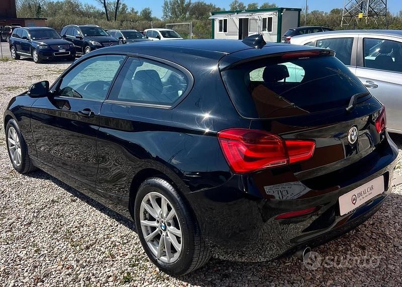 Usata BMW 114 95 CV (69 kW) 2016 Nero Utilitaria