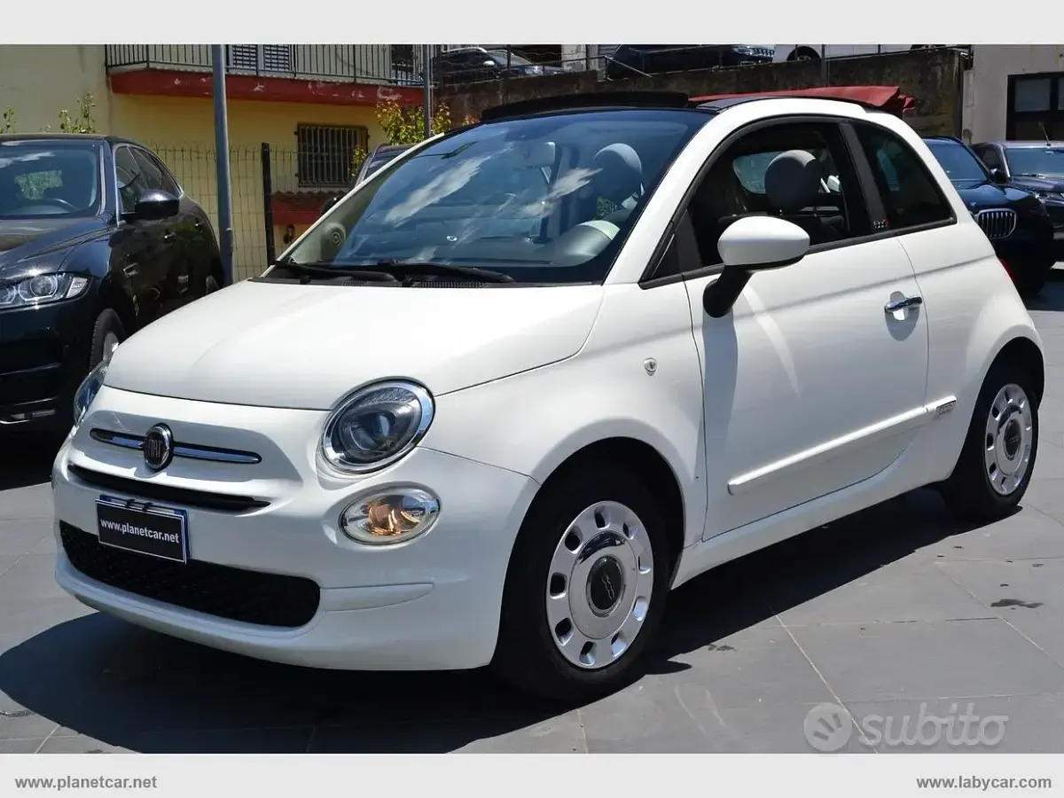 Usata Fiat 500C Pop 95 CV (69 kW) 2016 Cabrio