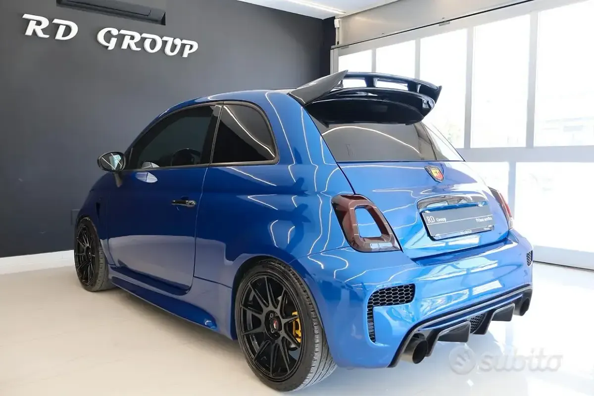 Usata Abarth 595 Pista 160 CV (117 kW) 2018 Blu Berlina