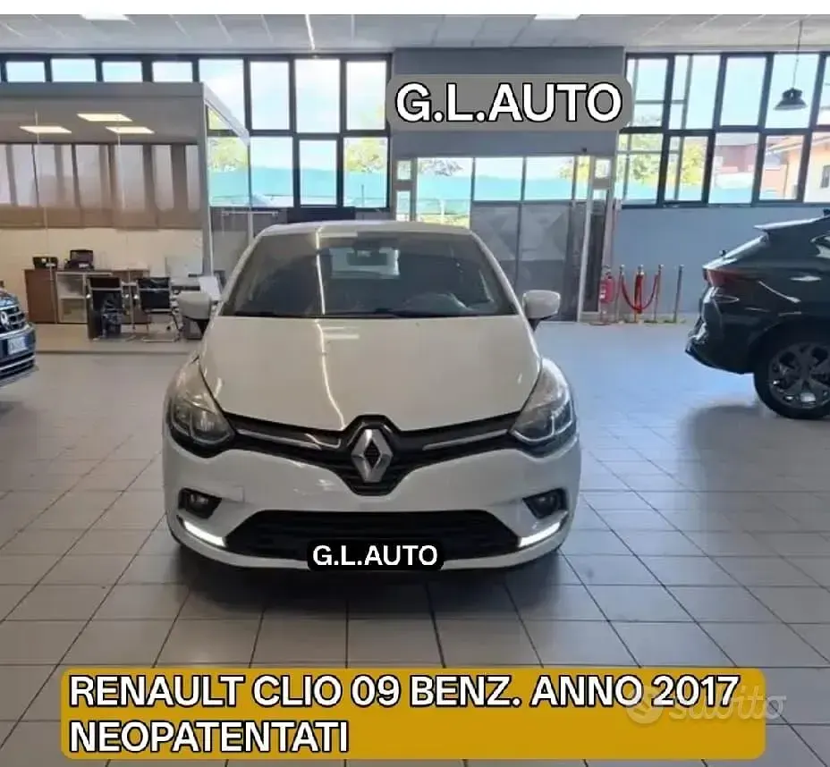 Usata Renault Clio IV 90 CV (66 kW) 2017 Bianco Berlina