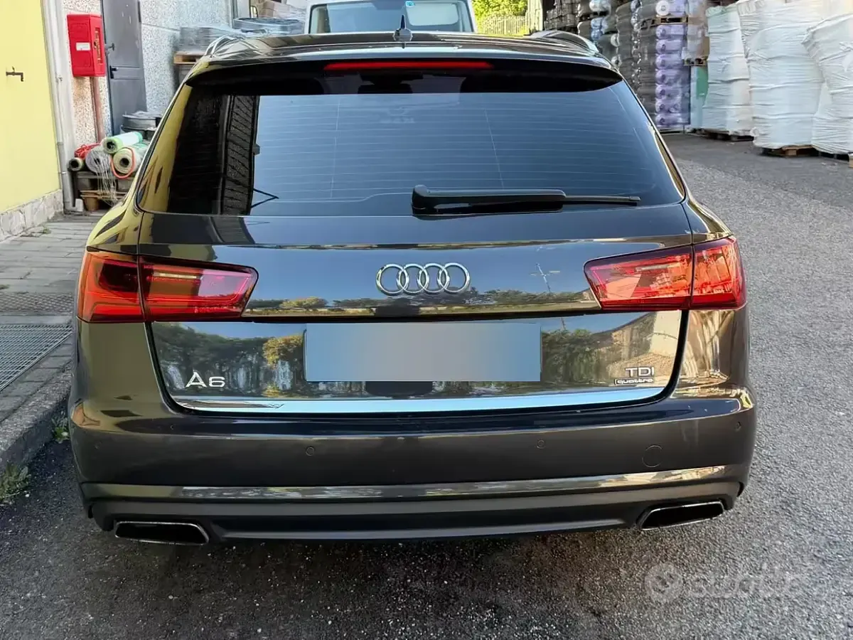 Usata Audi A6 190 CV (139 kW) 2016 Nero Station wagon