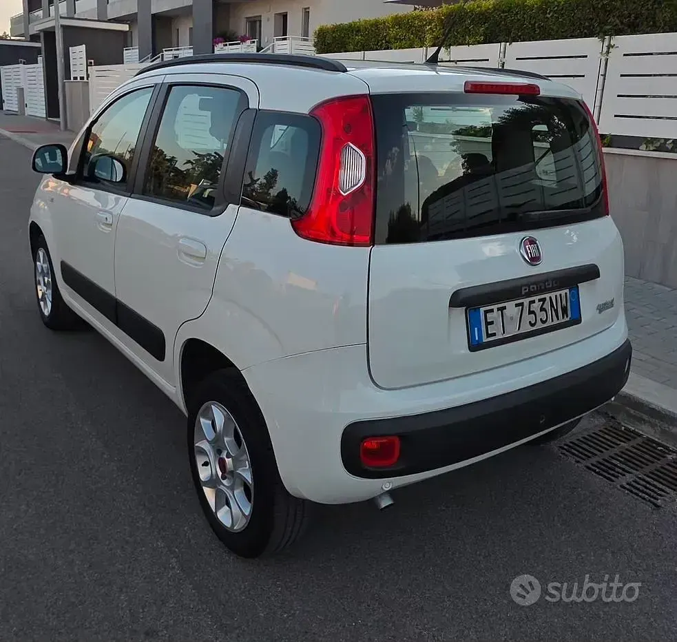 Usata Fiat Panda 85 CV (62 kW) 2013 Bianco Utilitaria