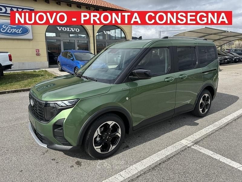 Nuova Ford Tourneo Courier Active 125 CV (91 kW) 2025 Bursting green Monovolume