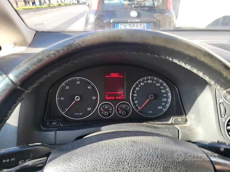 Usata VW Golf Plus Cross Sport 105 CV (77 kW) 2007 Nero Monovolume