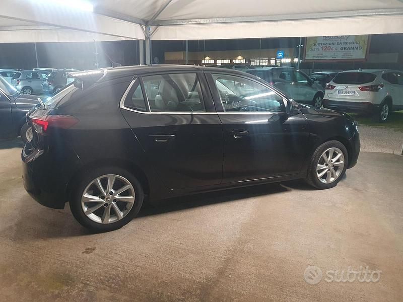 Usata Opel Corsa Elegance 75 CV (55 kW) 2021 Nero Utilitaria