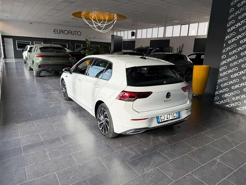 Usata VW Golf VIII Style 116 CV (85 kW) 2022 Bianco Berlina