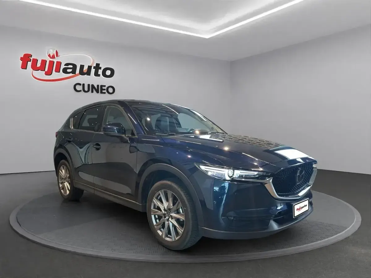 Usata Mazda CX-5 Exclusive 165 CV (121 kW) 2021 Blu scuro SUV