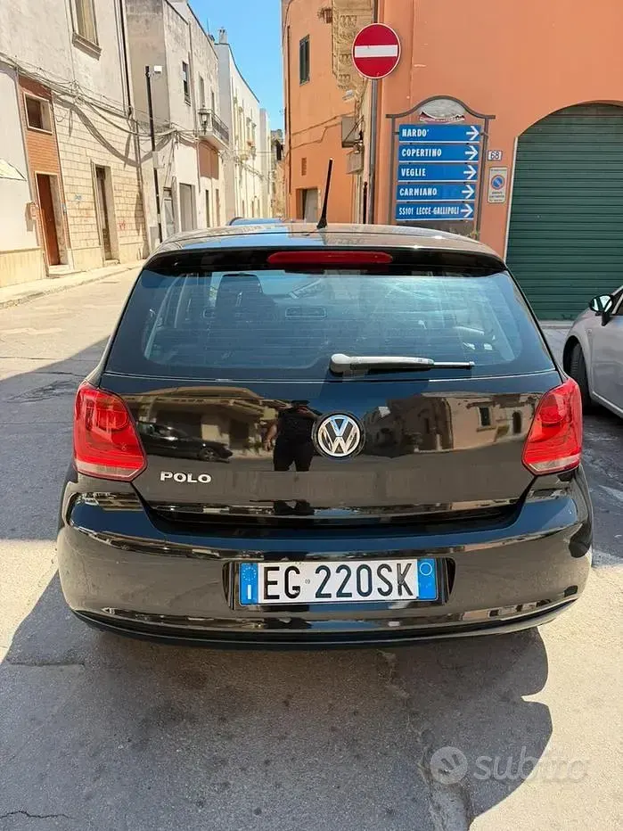 Usata VW Polo 69 CV (50 kW) 2011 Nero Utilitaria